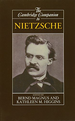 9780521365864: The Cambridge Companion to Nietzsche (Cambridge Companions to Philosophy)