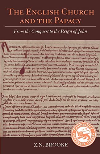 Stock image for The English Church and the Papacy: From the Conquest to the Reign of John for sale by Bahamut Media