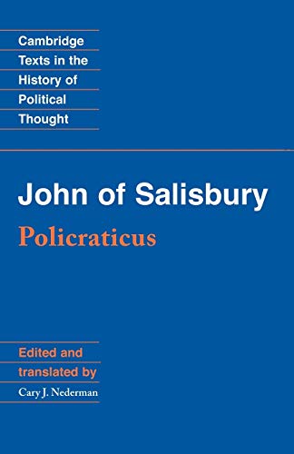 Beispielbild fr John of Salisbury : Policraticus zum Verkauf von Better World Books
