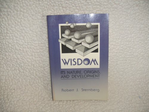 Imagen de archivo de Wisdom: Its Nature, Origins, and Development a la venta por Open Books