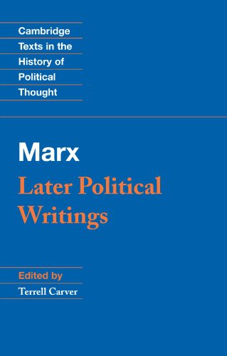 Stock image for Marx: Later Political Writings (Cambridge Texts in the History of Political Thought) for sale by HPB-Red