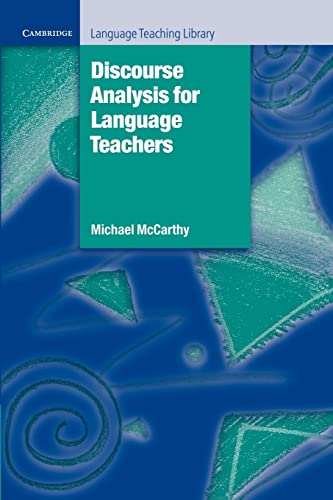 Beispielbild fr Discourse Analysis for Language Teachers (Cambridge Language Teaching Library) zum Verkauf von SecondSale