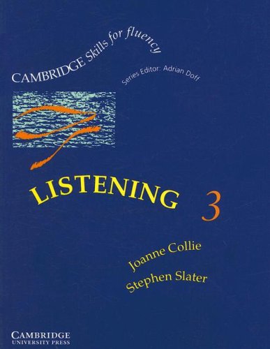 Stock image for Listening 3 Upper-intermediate Student's Book (Cambridge Skills for Fluency) for sale by ThriftBooks-Atlanta