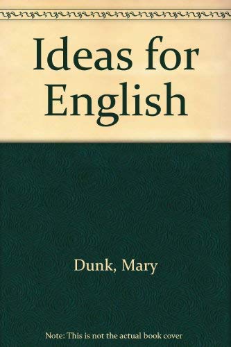 Stock image for Ideas for English for sale by Anybook.com