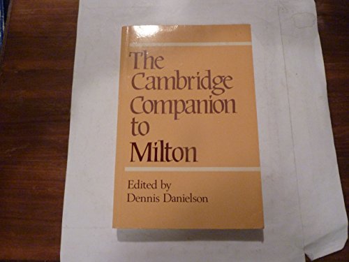 Imagen de archivo de The Cambridge Companion to Milton (Cambridge Companions to Literature) a la venta por Ergodebooks