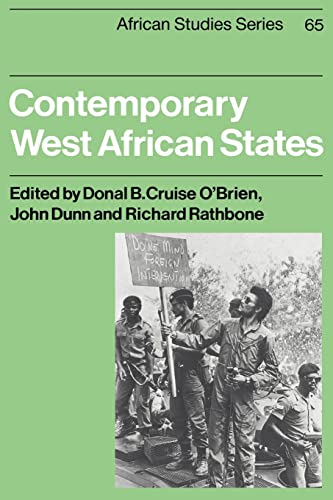 Imagen de archivo de Contemporary West African States (African Studies) a la venta por Wonder Book