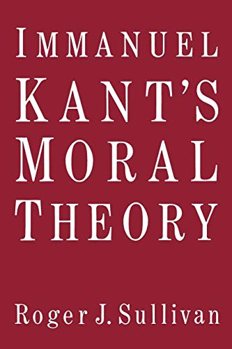 Imagen de archivo de Immanuel Kant's Moral Theory a la venta por Better World Books