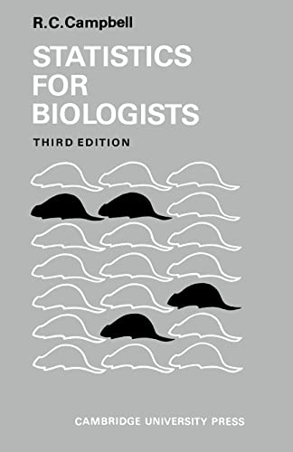 Stock image for Statistics for Biologists 3ed for sale by AwesomeBooks