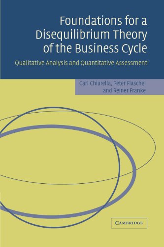 Imagen de archivo de Foundations for a Disequilibrium Theory of the Business Cycle: Qualitative Analysis and Quantitative Assessment a la venta por Lucky's Textbooks