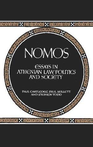 Nomos: Essays in Athenian Law, Politics and Society