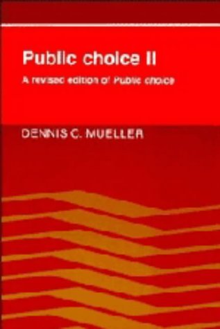 9780521370837: Public Choice II: A Revised Edition of Public Choice (Cambridge Surveys of Economic Literature)