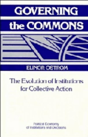 9780521371018: Governing the Commons: The Evolution of Institutions for Collective Action