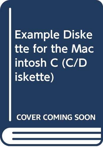 Example Diskette for the Macintosh C (C/Diskette) (9780521371285) by Press, W. H.; Flannery, B. P.; Teukolsky, S. A.; Vetterling, W. T.