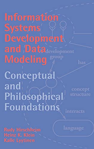 Imagen de archivo de Information Systems Development and Data Modeling: Conceptual and Philosophical Foundations a la venta por Ammareal