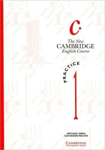 Stock image for The New Cambridge English Course 1 Practice Book for sale by Better World Books