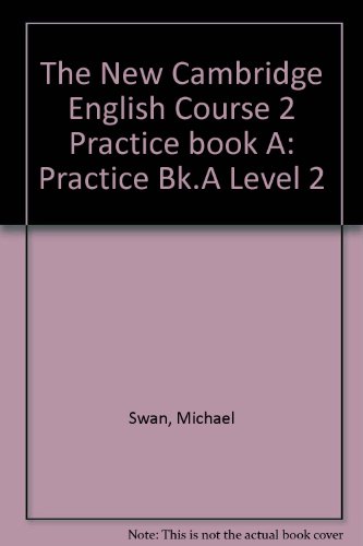 9780521376556: The New Cambridge English Course 2 Practice book A
