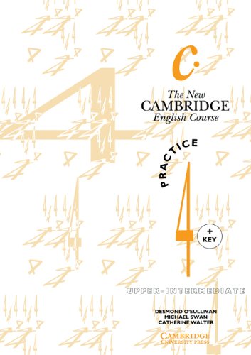 9780521376648: The New Cambridge English Course 4 Practice book with key