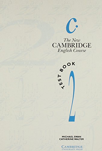 9780521376709: The New Cambridge English Course 2 Test book