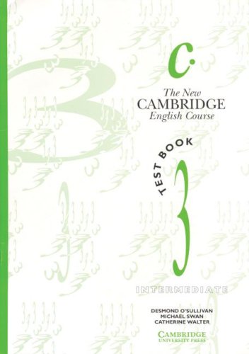 Imagen de archivo de New cambridge eng.course 3.testbook a la venta por Iridium_Books