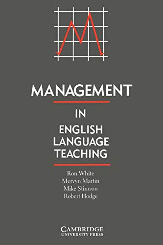 Beispielbild fr Management in English Language Teaching zum Verkauf von Better World Books