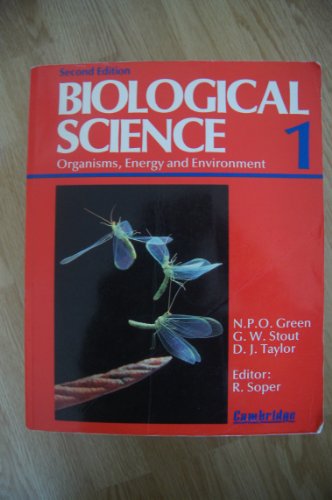 9780521377843: Biological Science: Volume 1