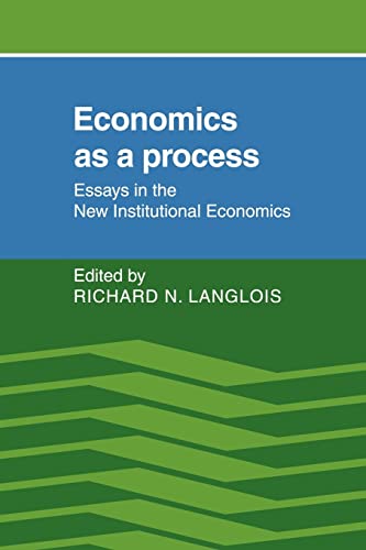 Beispielbild fr Economics as a Process : Essays in "The New Institutional Economics" zum Verkauf von Better World Books