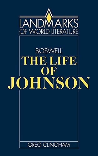 Imagen de archivo de James Boswell: The Life of Johnson a la venta por Ria Christie Collections