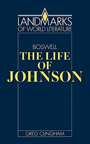 Stock image for James Boswell: The Life of Johnson for sale by Ria Christie Collections