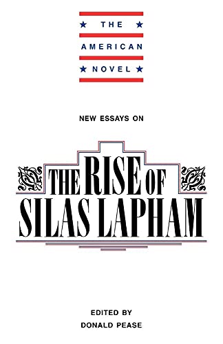 9780521378987: New Essays: Rise of Silas Lapham