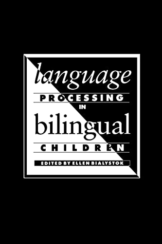 Stock image for Language Processing in Bilingual Children for sale by Better World Books
