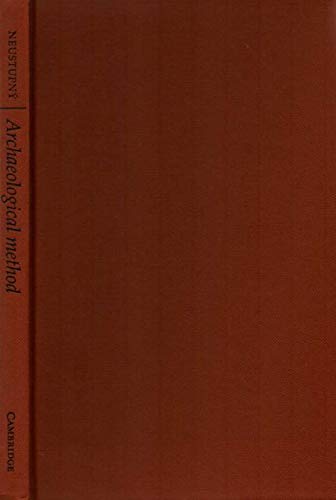 Archaeological Method (New Studies in Archaeology)