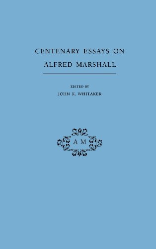 Stock image for Centenary Essays on Alfred Marshall for sale by Better World Books