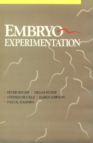 9780521383592: Embryo Experimentations