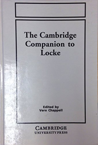 Stock image for The Cambridge Companion to Locke for sale by Better World Books