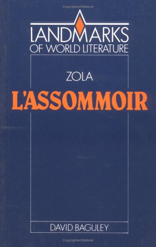 9780521384261: Emile Zola: L'Assommoir (Landmarks of World Literature)