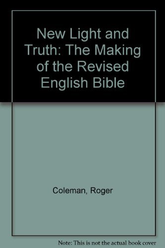 9780521384971: New Light and Truth: The Making of the Revised English Bible