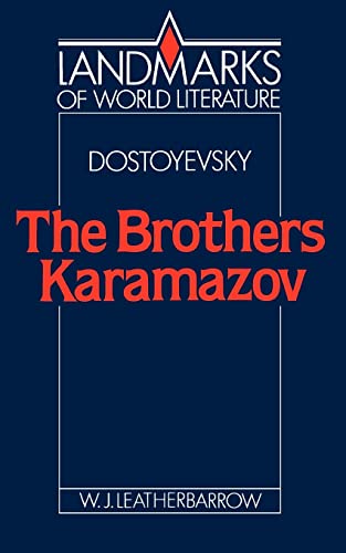 Beispielbild fr Dostoyevsky: The Brothers Karamazov (Landmarks of World Literature) zum Verkauf von Rye Berry Books