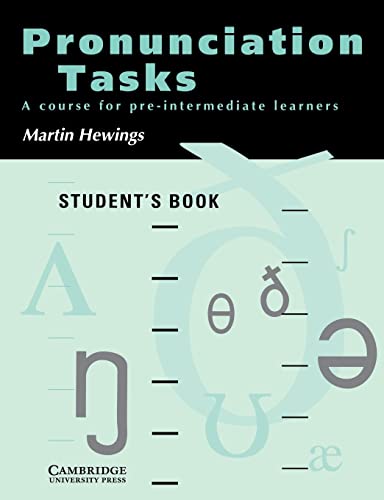 Beispielbild fr Pronunciation Tasks Student's book: A Course for Pre-intermediate Learners zum Verkauf von WorldofBooks