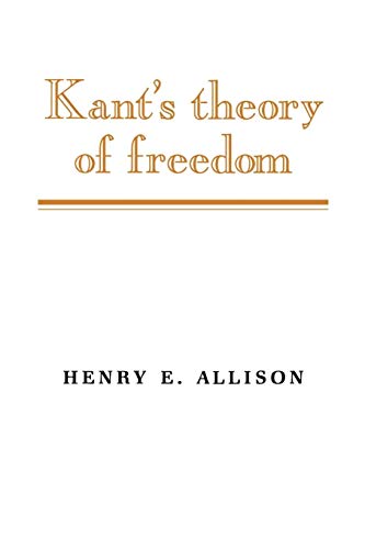 9780521387088: Kant's Theory of Freedom Paperback