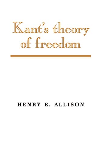 Stock image for Kant's Theory of Freedom for sale by ThriftBooks-Atlanta