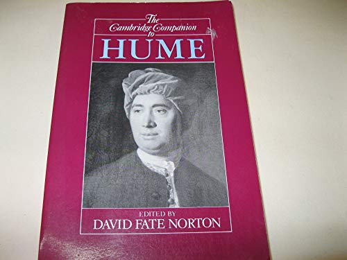 Beispielbild fr The Cambridge Companion to Hume (Cambridge Companions to Philosophy) zum Verkauf von HPB-Diamond