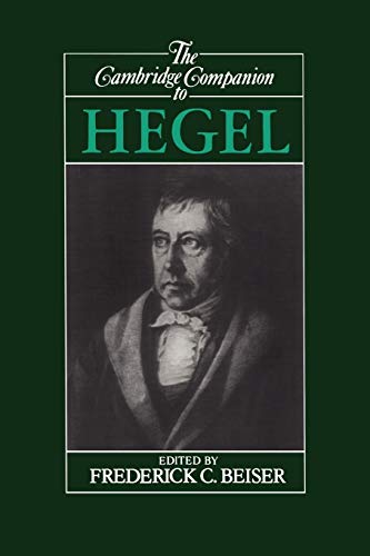 Stock image for The Cambridge Companion to Hegel for sale by Books Unplugged