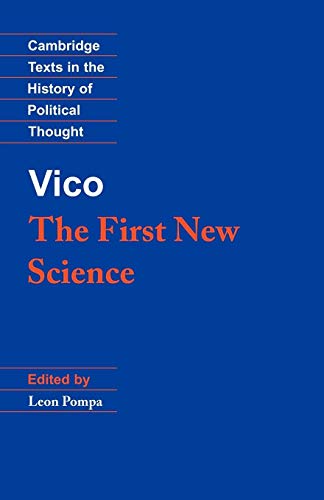 Imagen de archivo de Vico: The First New Science a la venta por Salsus Books (P.B.F.A.)