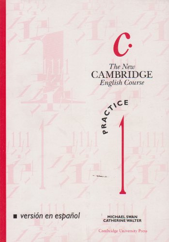 9780521387637: The New Cambridge English Course 1 Practice book Spanish edition