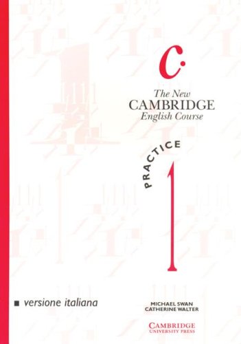 9780521387644: The New Cambridge English Course 1 Practice book Italian edition