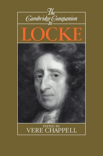 Beispielbild fr The Cambridge Companion to Locke (Cambridge Companions to Philosophy) zum Verkauf von Powell's Bookstores Chicago, ABAA