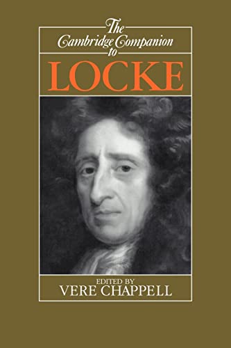 Imagen de archivo de The Cambridge Companion to Locke (Cambridge Companions to Philosophy) a la venta por Chiron Media