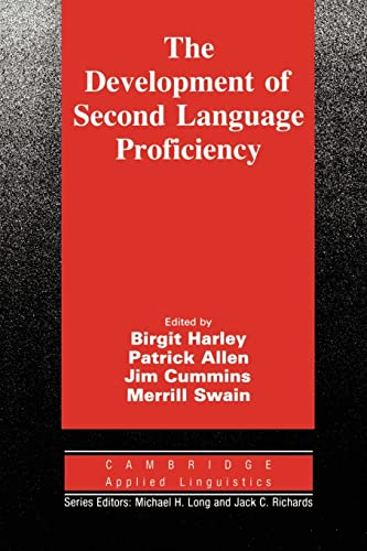 Beispielbild fr The Development of Second Language Proficiency zum Verkauf von Better World Books