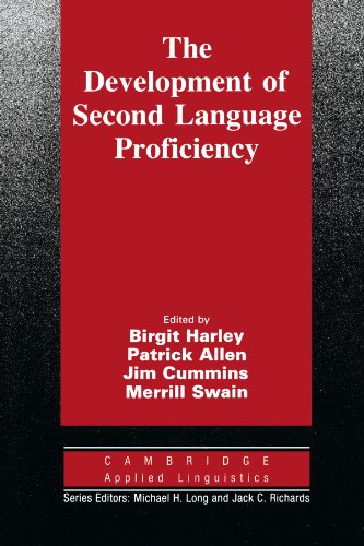 Stock image for The Development of Second Language Proficiency for sale by Better World Books