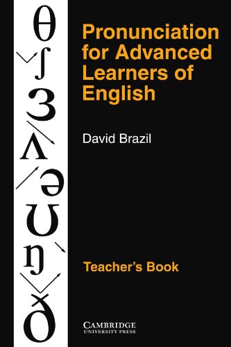 Imagen de archivo de Pronunciation for Advanced Learners of English Teacher's book a la venta por WorldofBooks